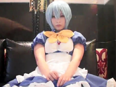 59238 - 綾波メイドコスした美少女レイヤー&rarr;ねっとりフェラでザー汁暴発！