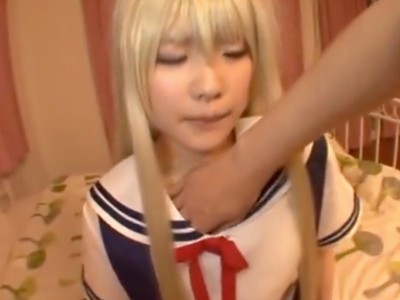 62635 - 「ドクドク中に一杯出てます///」敏感マンコのコスプレ娘のプニマンに中出し
